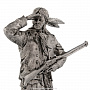 Оловянный солдатик миниатюра "Индеец с ружьем", фотография 4. Интернет-магазин ЛАВКА ПОДАРКОВ